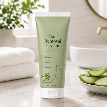 Puredermmed™ Natural Gentle Hair Removal Cream | For Women & Men, Sensitive Skin