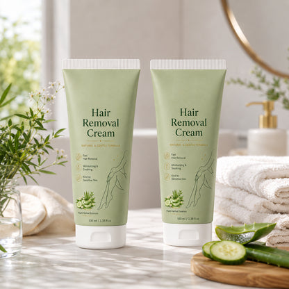 Puredermmed™ Natural Gentle Hair Removal Cream | For Women & Men, Sensitive Skin