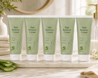 Puredermmed™ Natural Gentle Hair Removal Cream | For Women & Men, Sensitive Skin